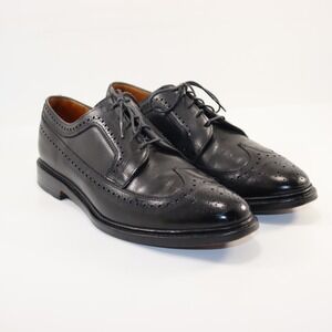 Allen Edmonds MacNeil 2.0 Dress Shoes Mens 11.5 C Black Leather Wingtip 1077